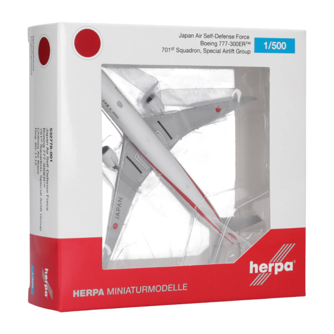 Herpa Wings Flugzeugmodell Japan Air Self Defense Force Boeing 777-300ER  (1:500)